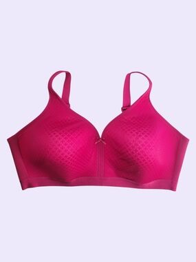 Cacique 44DDD Lightly Lined No-wire Passion Berry Pink Bra Lane Bryant